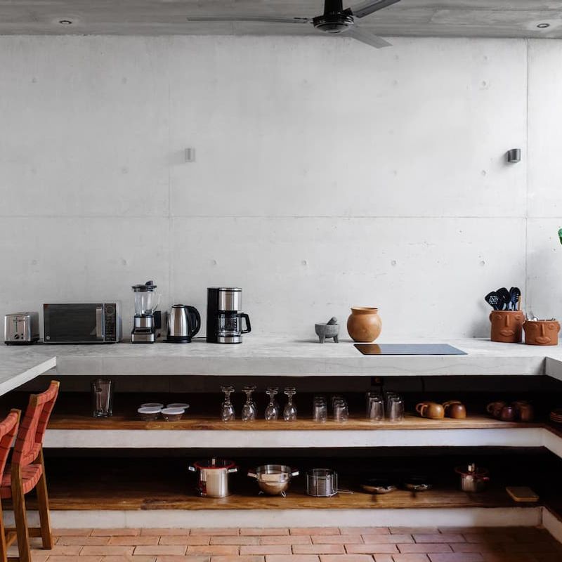 Brutalist Home in La Punta