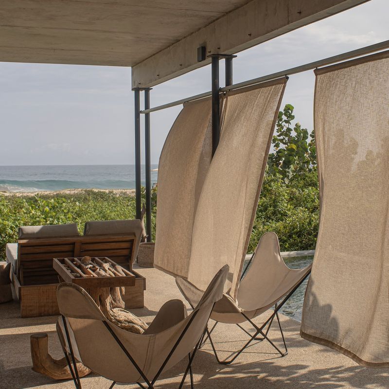 Beachfront Home in Casa Wabi Area