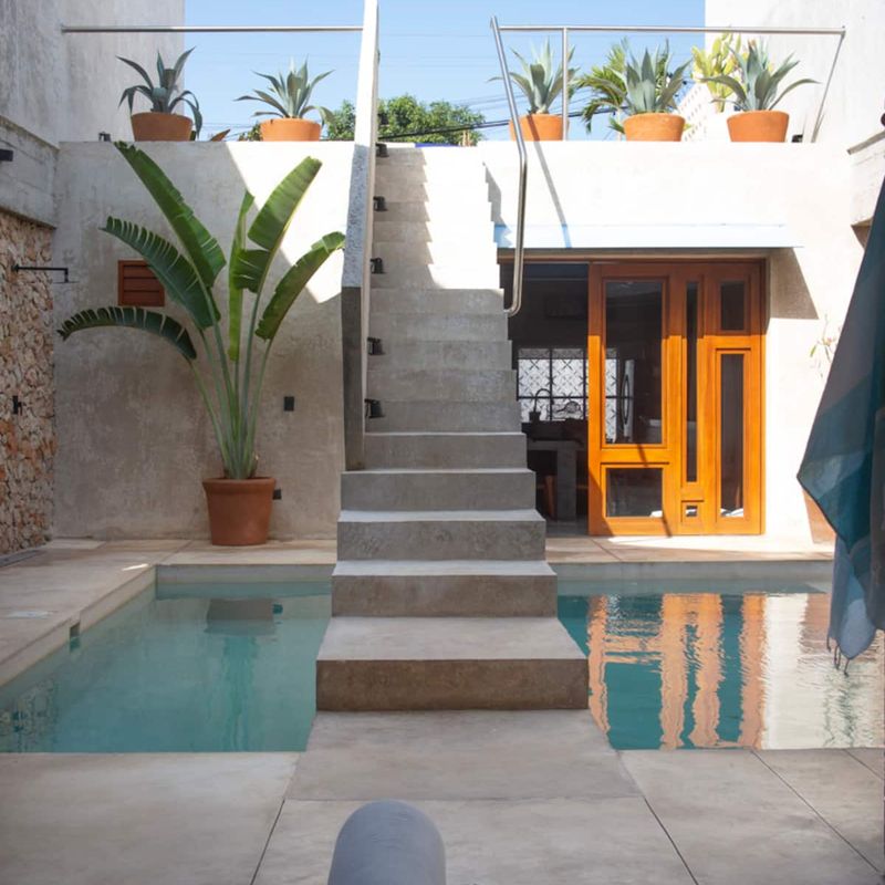 Brutalist Home in Merida