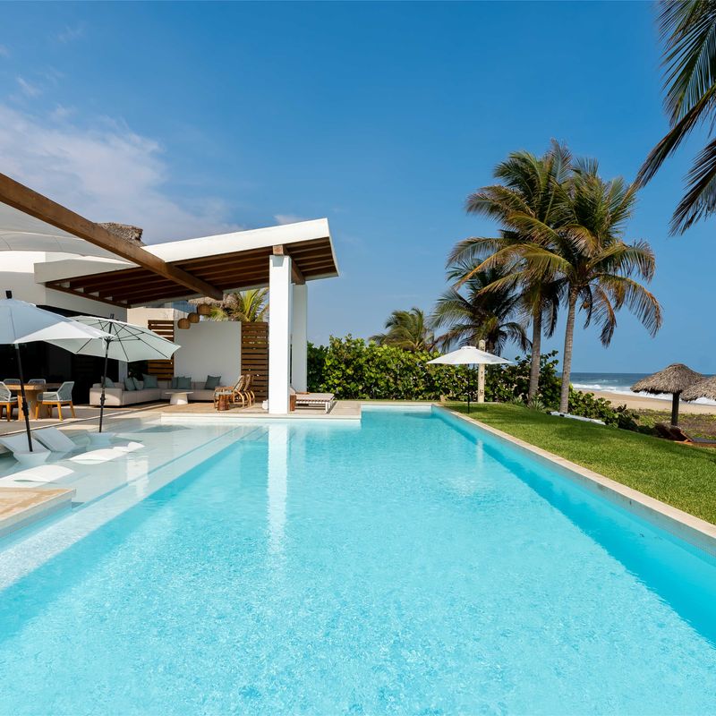 Beachfront Villa in Puerto Escondido