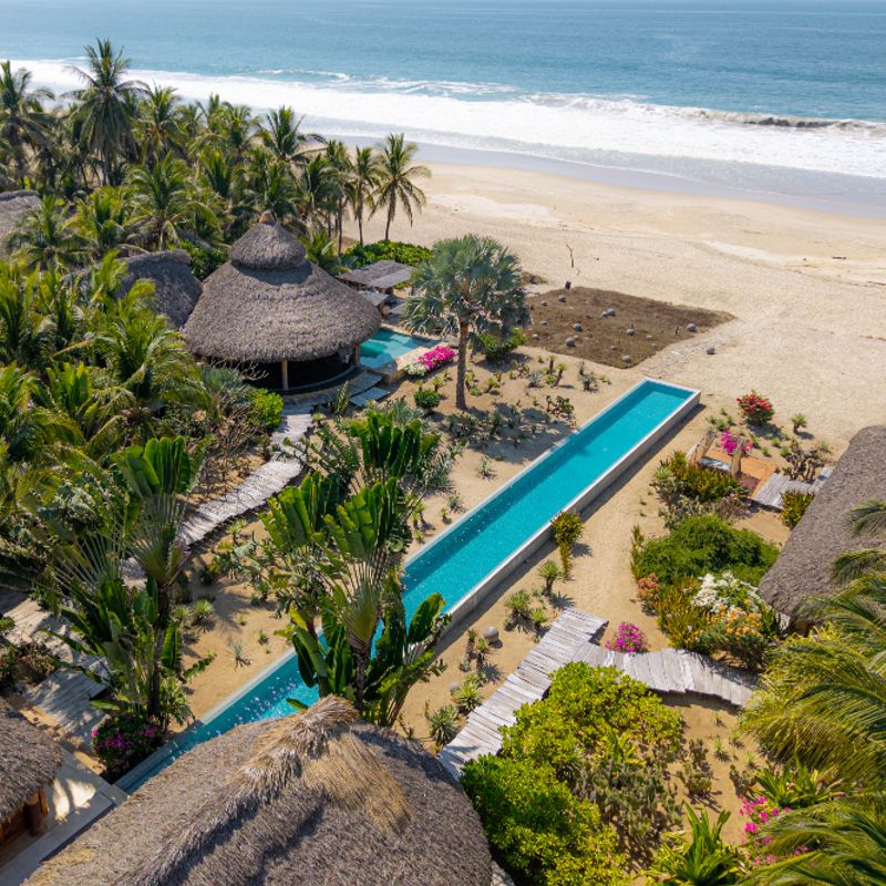 Beachfront Home in Puerto Escondido