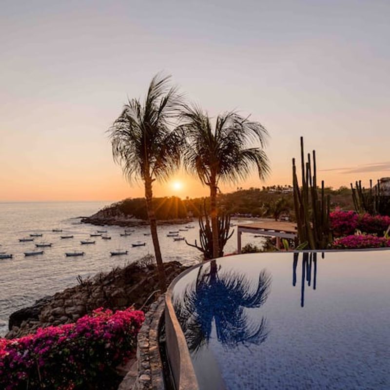 Cliffside Villa in Puerto Escondido