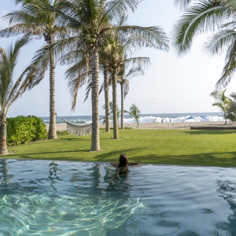 Oceanfront Home in La Barra de Colotepec