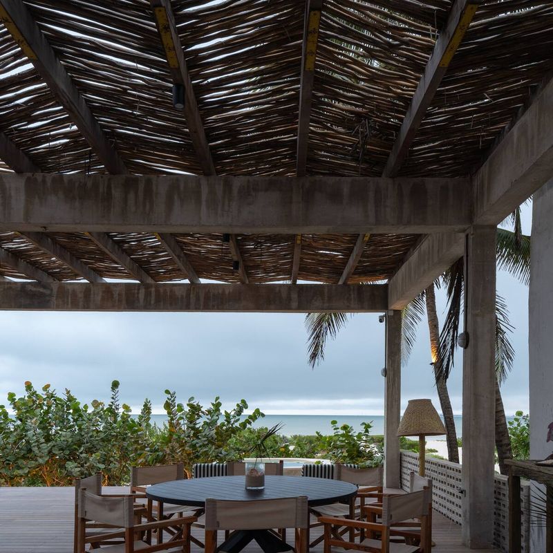 Beachfront Cabana in Progreso