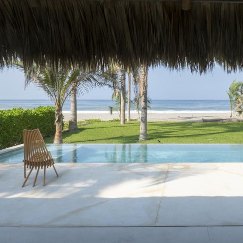 Oceanfront Home in La Barra de Colotepec