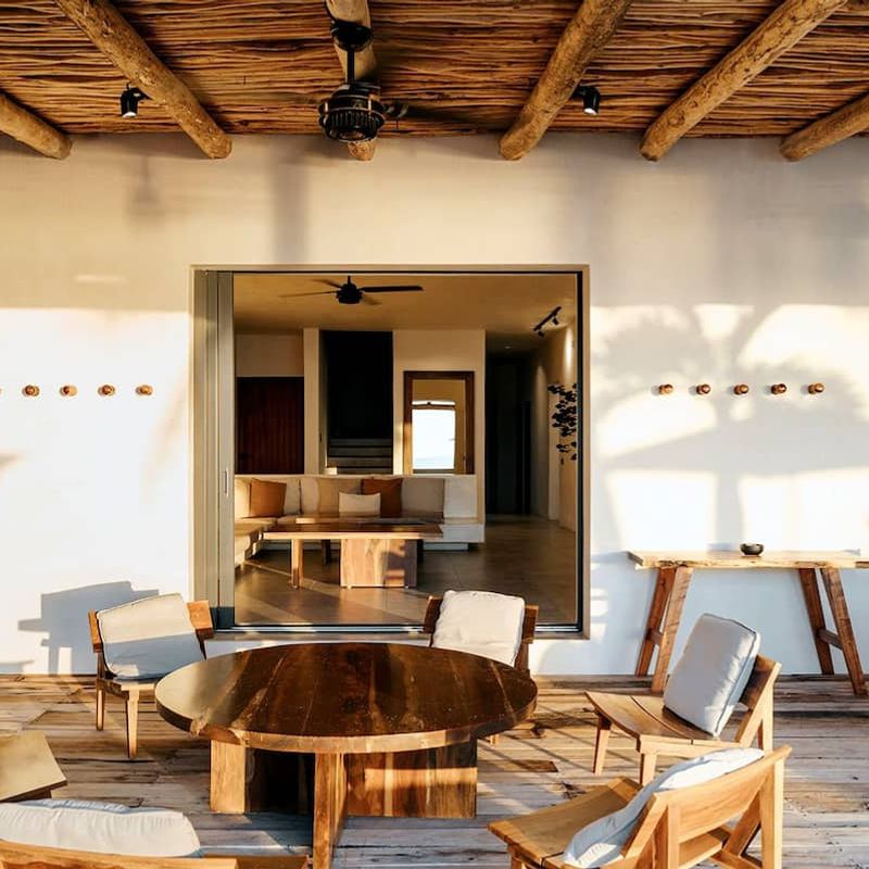 Beachfront Villa in Tankah Bay