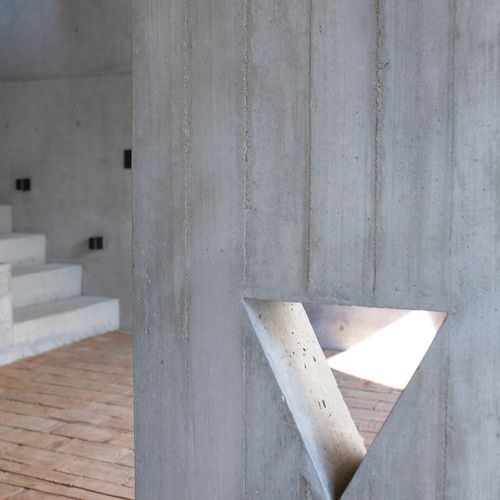 Brutalist Home in La Punta