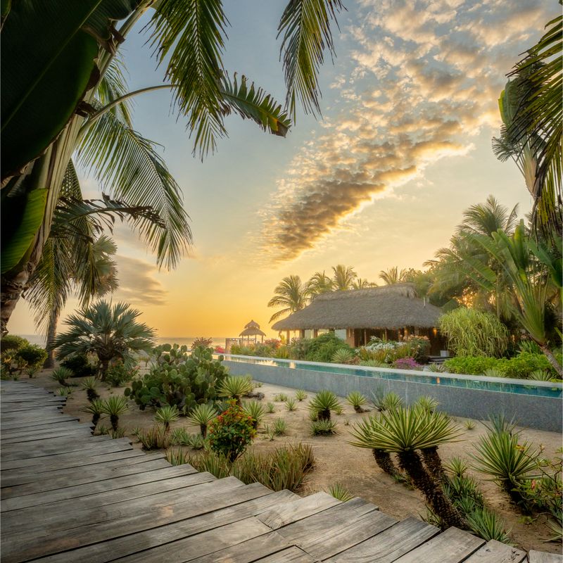 Beachfront Home in Puerto Escondido
