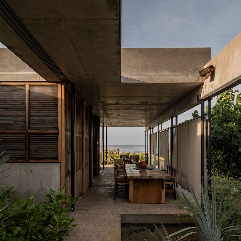 Beachfront Home in Casa Wabi Area