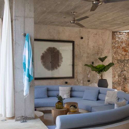 Brutalist Home in Merida