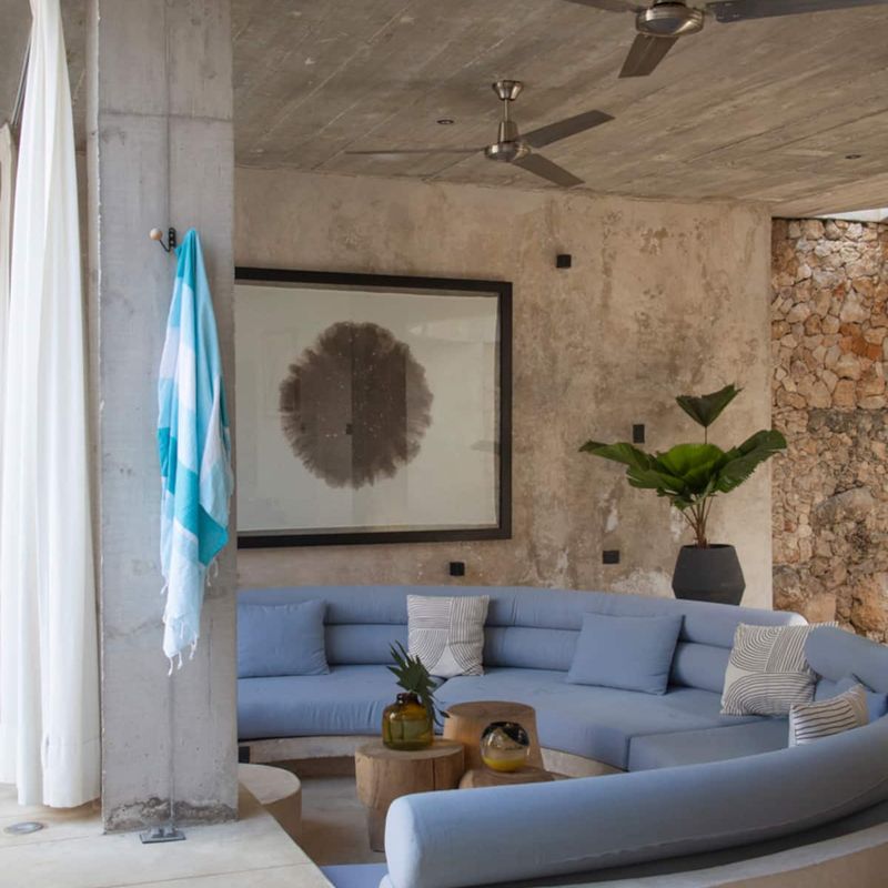 Brutalist Home in Merida