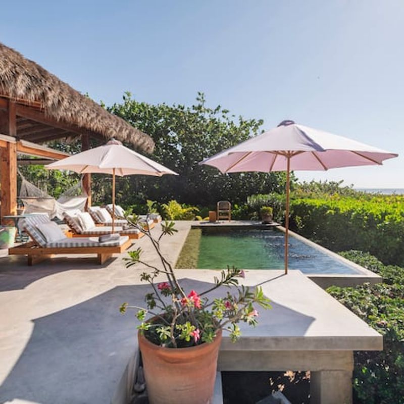 Beachfront Villa in Casa Wabi Area