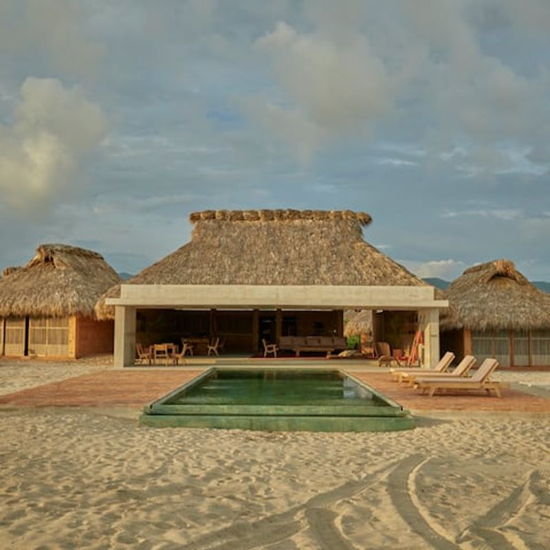 Beachfront Home in Casa Wabi Area