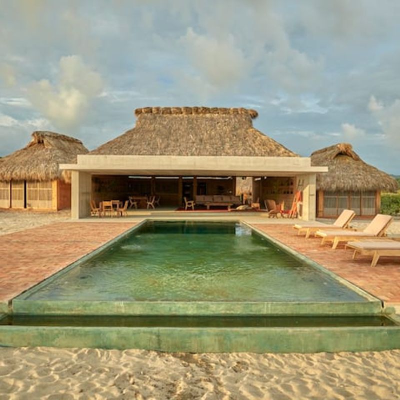 Beachfront Home in Casa Wabi Area